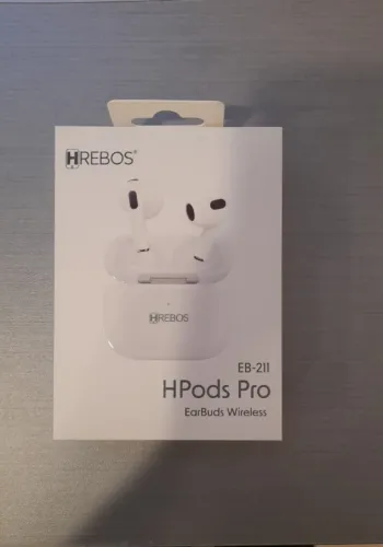 Fone de Ouvido Sem Fio Hrebos EB-211 (HPods Pro)