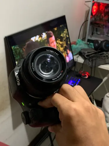 Câmera Sony HX300 Completa - Ótima para Iniciantes e Criadores de Conteúdo