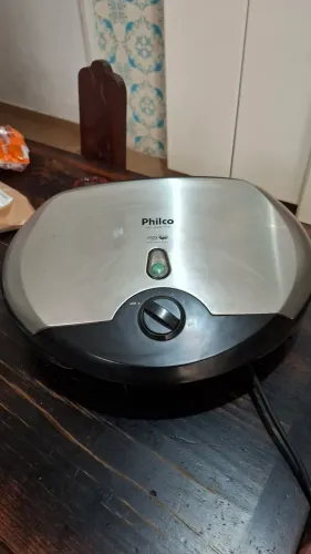 Grill e Sanduicheira Philco Jumbo steel