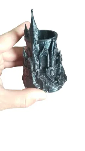 Porta Caneta de Castelo Medieval/Hogwarts - Decoração Harry Potter