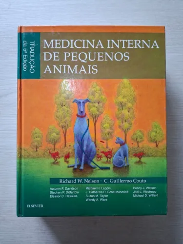 Livro Medicina Interna de Pequenos Animais 5ª ed. Nelson e Couto