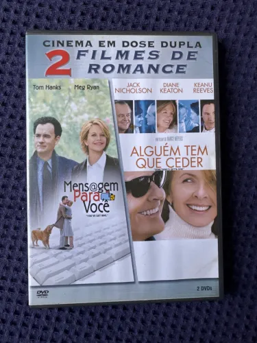 DVD DUPLO MENSAGEM PARA VOCÊ E ALGUÉM TEM QUE CEDER