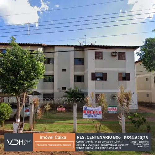Condomínio Residencial Centenário BX6 - Campo Grande - MS