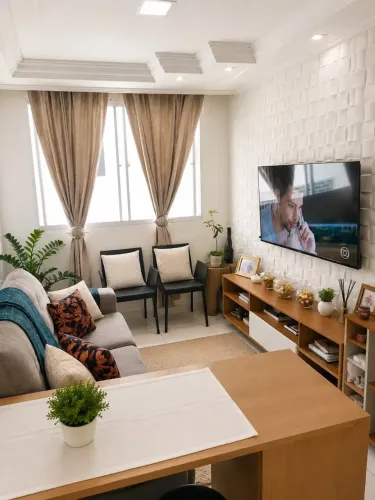 APARTAMENTO 2/4 PRONTO PARA MORAR NO RESERVA DOS CONDES