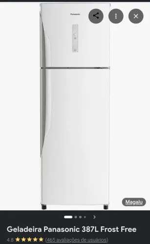 Geladeira Panasonic nova