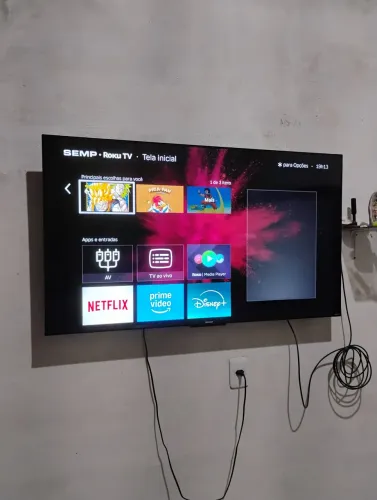 Tv Semp 50 polegadas 10 meses de uso