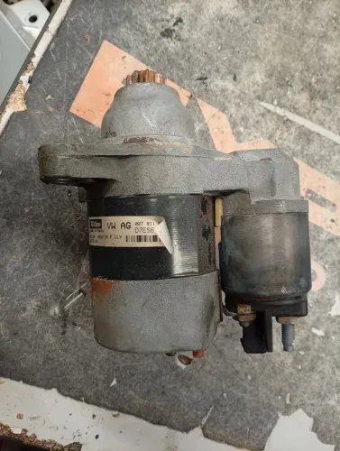 Motor Arranque Volkswagen Gol Saveiro Polo Fox 9 Dentes 1.0 1.6 8v Original 