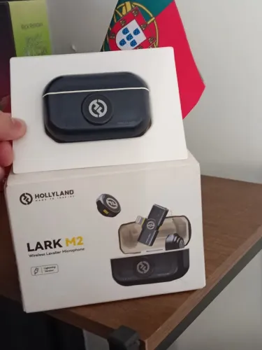 Microfone hollyland modelo Lark M2 novo