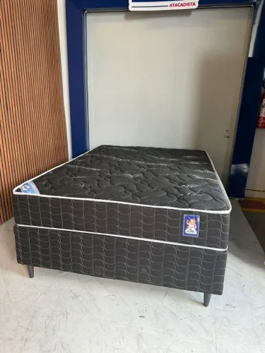 Conjunto Box Casal América molas ensacadas individualmente Ley Colchões Entrega Gratuita 
