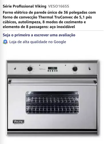 Forno Elétrico Viking Profissional