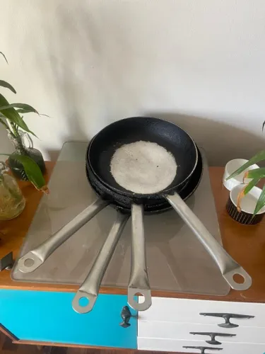 frigideira de teflon profissional de cozinha de restaurante (4 unidades a venda)