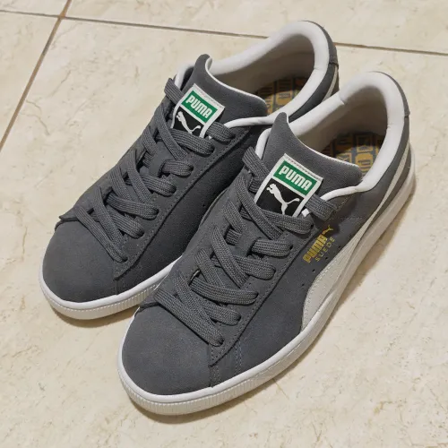 Tênis Puma Suede Classic XXI Cinza BR 37 - Original + Cadarço Extra