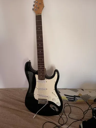 ? Guitarra Condor Stratocaster Preta - Nova, Nunca Usada