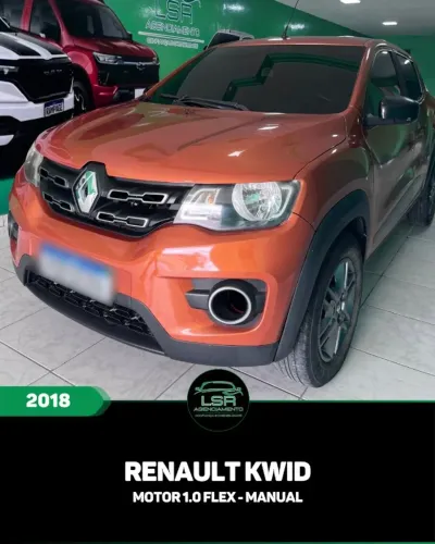 Renault Kwid Intense 1.0 Flex 12V 5P Mec. 2018