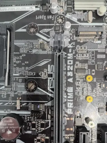 Placa mãe Asus Prime A320m-k BR USADA