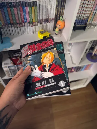 Mangá em Japonês Fullmetal Alchemist 1 e 2