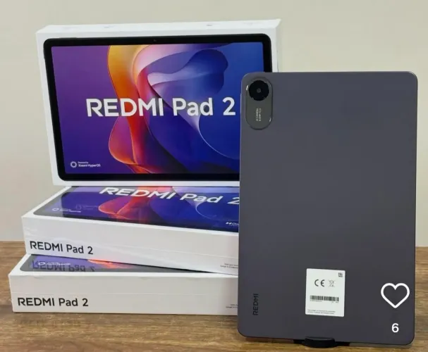REDMI PAD 2 4G PEGA CHIP - 128GB/8GB(4+4) - LACRADO NOVO