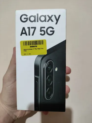 Galaxy A17, 4gb, 128gb. Produto lacrado!