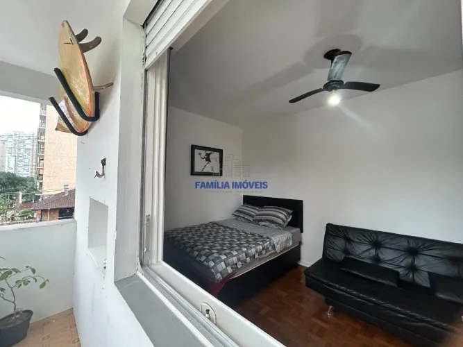 Apartamento à venda 3 quartos suíte sacada vaga Gonzaga Santos