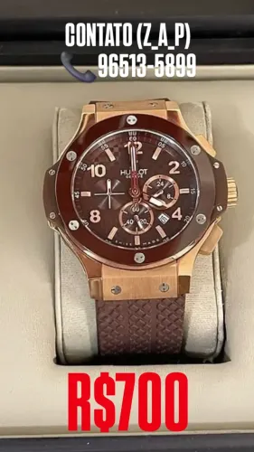 Relógio HUBLOT TUIGA MULTIFUNCIONAL ENTREGAMOS 