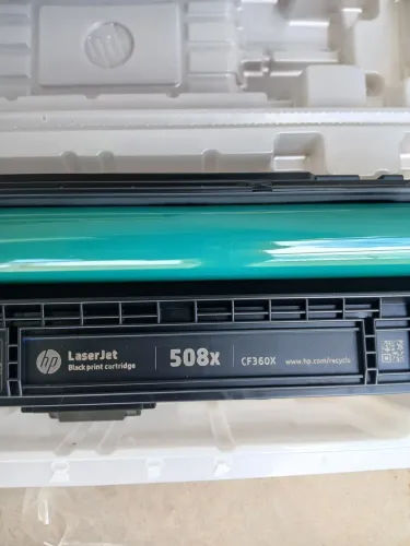 Toner hp 508x CF360 w2120x original vazio 