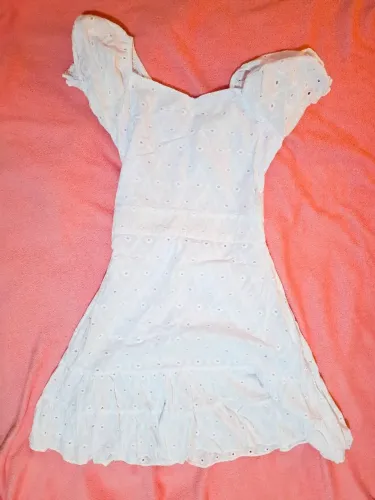 Vestido branco leise