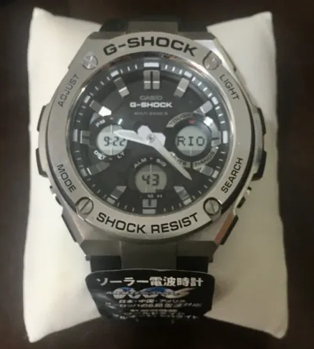 Casio G-Shock G-Steel GST-W110-1A - Tough Solar - Full Set