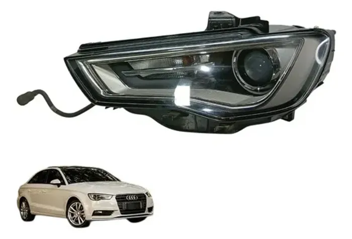 Farol Esquerdo Audi A3 Sedan 2013 2014 2015 2016 Xênon 3277