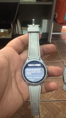 Smartwatch Galaxy Watch6 Classic Lte 47mm Prata Samsung