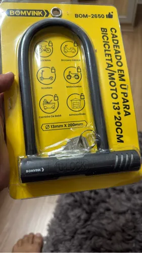 Cadeado para bike elétrica