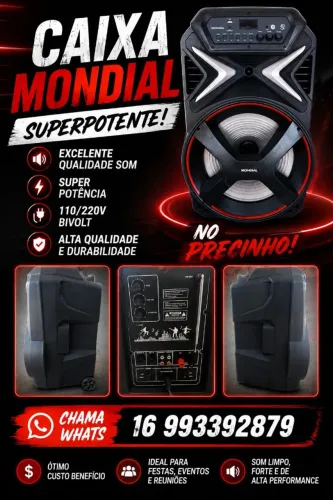 CAIXA DE SOM