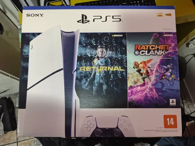 PlayStation 5 com Mídia Física e 1T