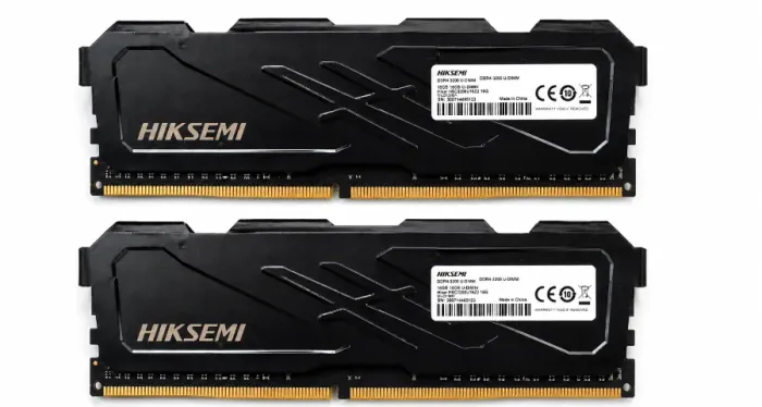 Kit 32GB DDR4 HIKSEMI 3200MHz Gamer Black (2x16GB)