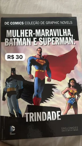 DC COMICS COLEÇÃO DE GRAPHIC NOVELS MULHER-MARAVILHA BATMAN E SUPERMAN: