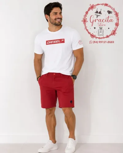Conjunto Camiseta e Bermuda