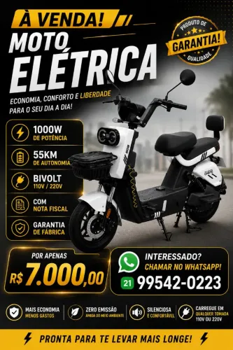 Moto elétrica BOB