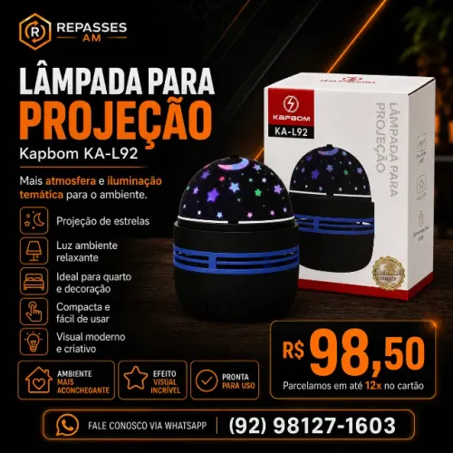 Lâmpada para Projeção