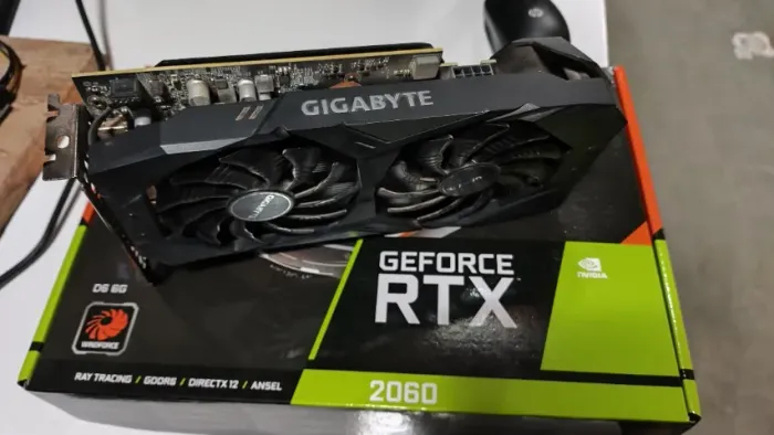 Placa De Vídeo Gigabyte Nvidia Geforce Rtx 2060 Oc 6gb