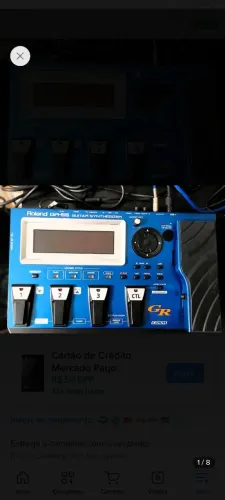 Pedaleira Roland Gr55gk Sintetizador Guitarra + Gk3
