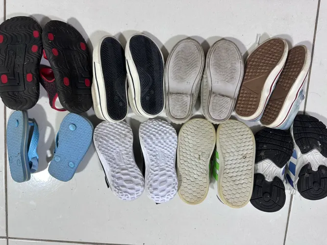 Lote sapatos infantil