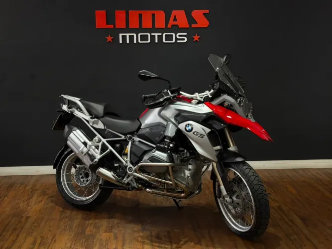 BMW Gs 1200 Vermelha 2015 Premium - Apenas 42.700 KM.