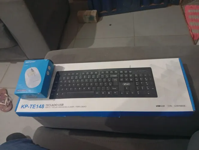 Vende-se kit teclado+mouse para computador ou notebook