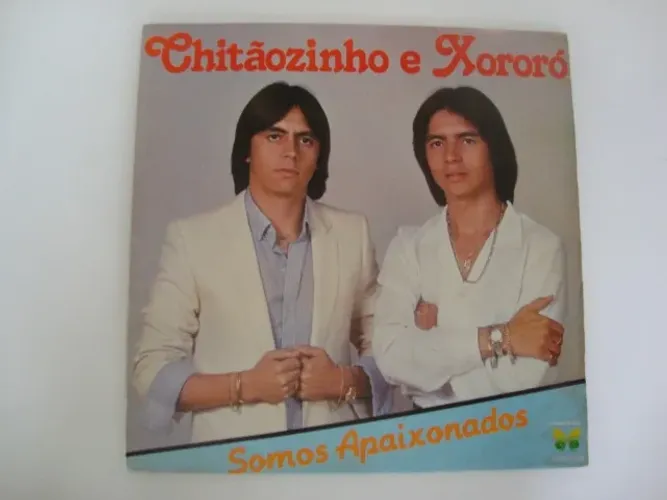 LP Vinil Chitãozinho & Xororó , Somos Apaixonados 1986.