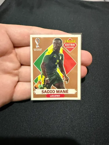 Extra Sticker Bronze Sadio Mané Copa do Mundo Rússia 2018 Panini Original