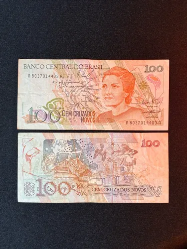 Cédulas de 100 Cruzados
