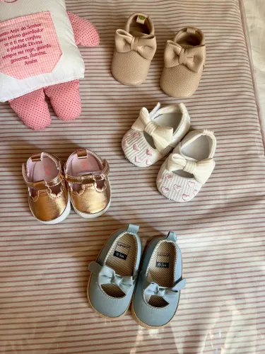 Combo sapatinhos RN/3M