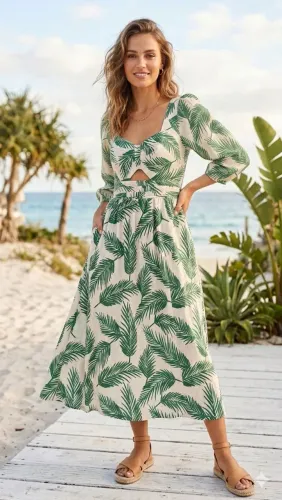 Vestido Seminovo G estilo cigano rodado com látex em cima 