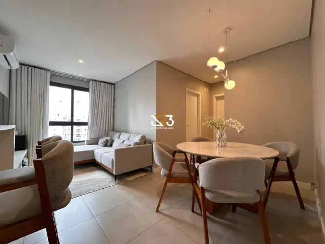 Insight Palhano - Apartamento mobiliado para locação - 2 quartos, 1 suíte, 62m², 1 vaga -