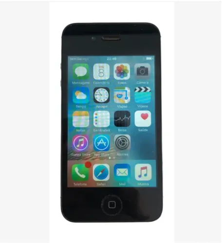 iPhone 4s Preto 16gb Modelo A1387 Em Perfeito Estado