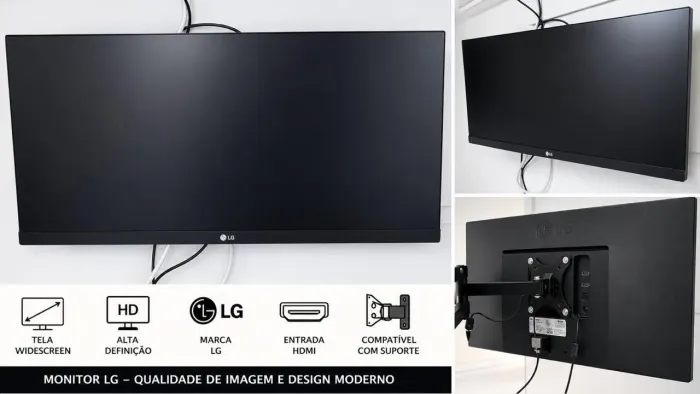 Monitor LG 29 polegadas UltraWide usado 5 meses , está ma garantia